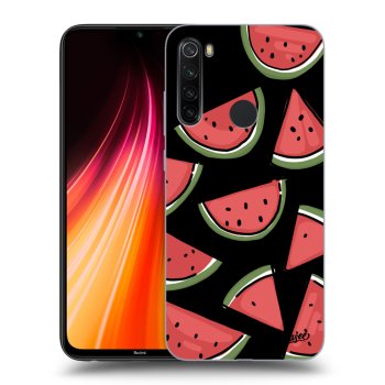 Picasee Xiaomi Redmi Note 8T Hülle - Schwarzes Silikon - Melone