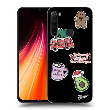 Hülle für Xiaomi Redmi Note 8T - Christmas Stickers