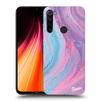 Hülle für Xiaomi Redmi Note 8T - Pink liquid