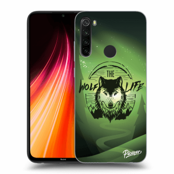 Picasee Xiaomi Redmi Note 8T Hülle - Transparentes Silikon - Wolf life