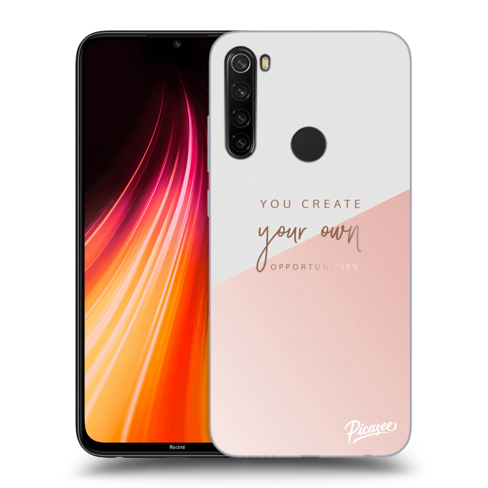 Picasee Xiaomi Redmi Note 8T Hülle - Schwarzes Silikon - You create your own opportunities