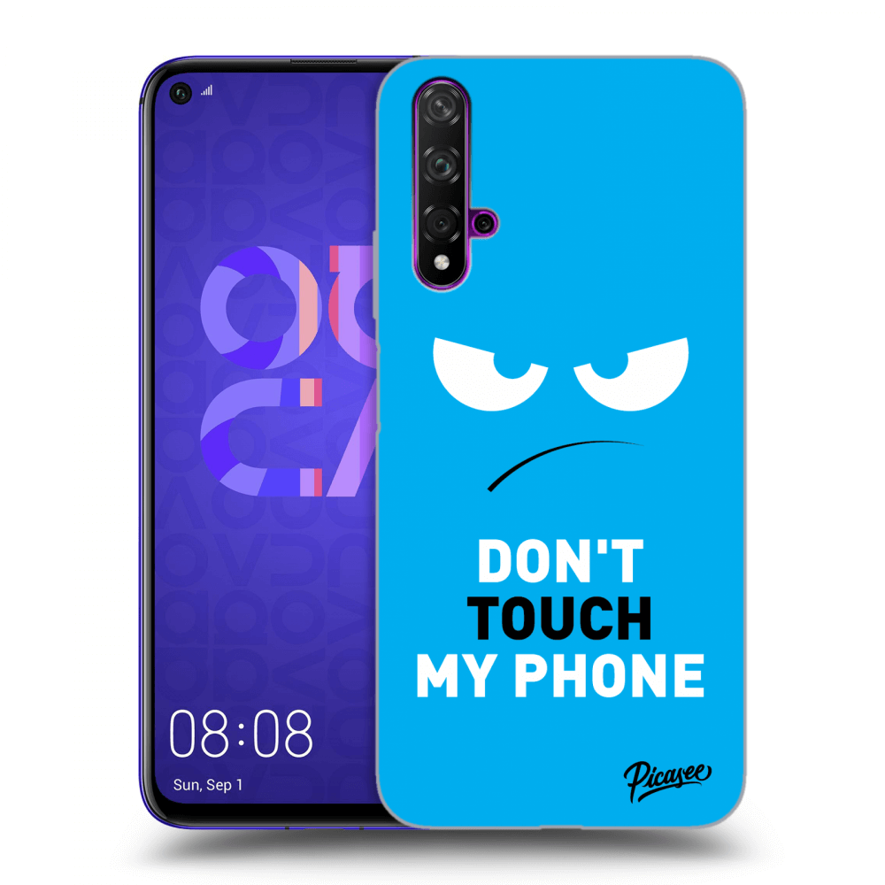 Picasee ULTIMATE CASE für Huawei Nova 5T - Angry Eyes - Blue
