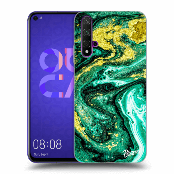 Hülle für Huawei Nova 5T - Green Gold