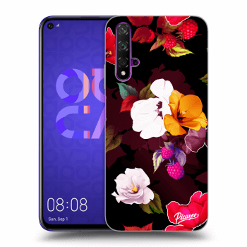 Hülle für Huawei Nova 5T - Flowers and Berries