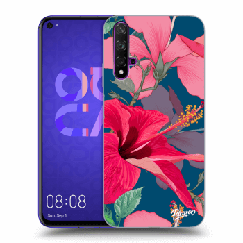 Hülle für Huawei Nova 5T - Hibiscus