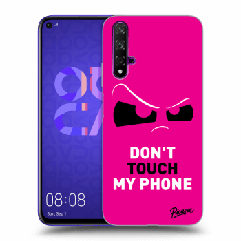 Picasee ULTIMATE CASE für Huawei Nova 5T - Cloudy Eye - Pink