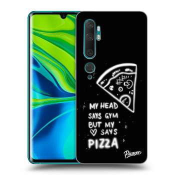 Picasee Xiaomi Mi Note 10 (Pro) Hülle - Transparentes Silikon - Pizza