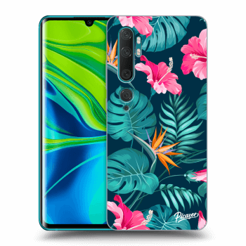 Hülle für Xiaomi Mi Note 10 (Pro) - Pink Monstera