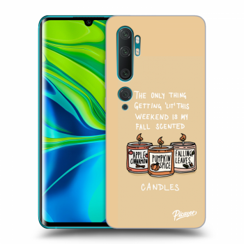 Hülle für Xiaomi Mi Note 10 (Pro) - Candles