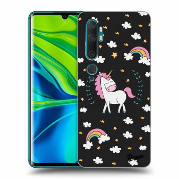 Picasee Xiaomi Mi Note 10 (Pro) Hülle - Schwarzes Silikon - Unicorn star heaven