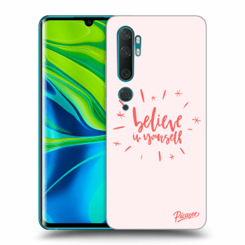 Picasee Xiaomi Mi Note 10 (Pro) Hülle - Transparentes Silikon - Believe in yourself