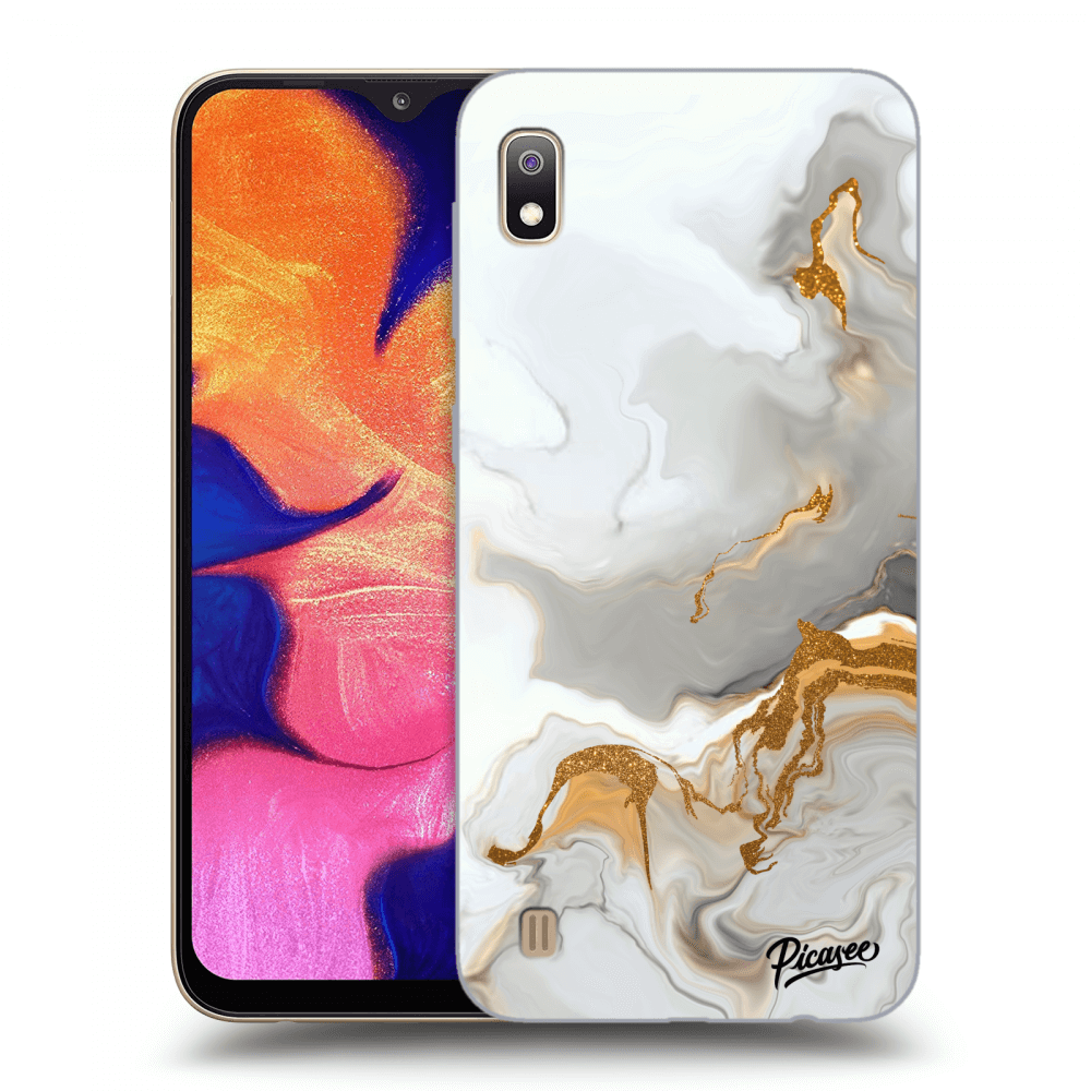 Picasee Samsung Galaxy A10 A105F Hülle - Transparentes Silikon - Her