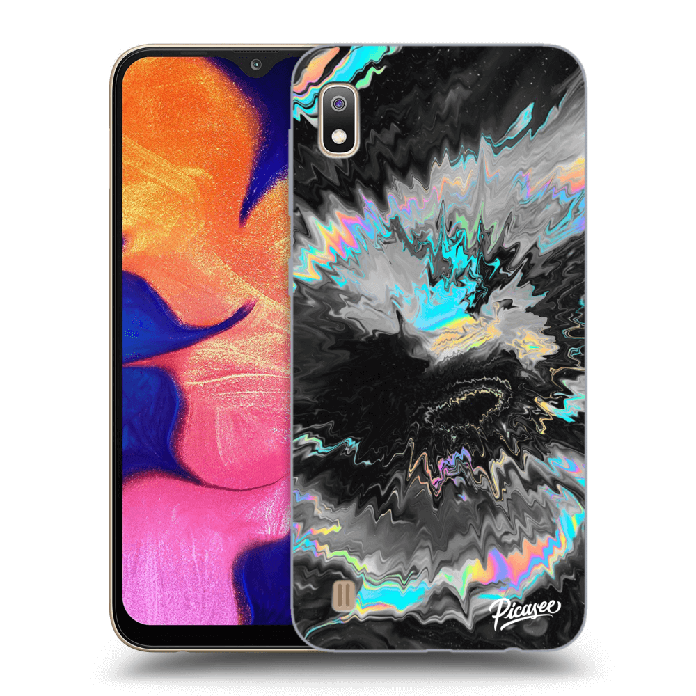 Picasee Samsung Galaxy A10 A105F Hülle - Schwarzes Silikon - Magnetic