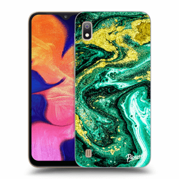 Hülle für Samsung Galaxy A10 A105F - Green Gold