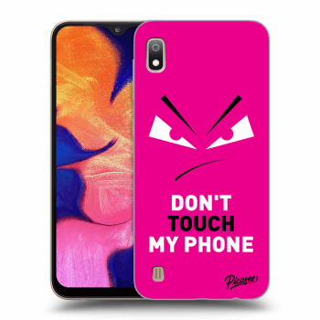 Hülle für Samsung Galaxy A10 A105F - Evil Eye - Pink