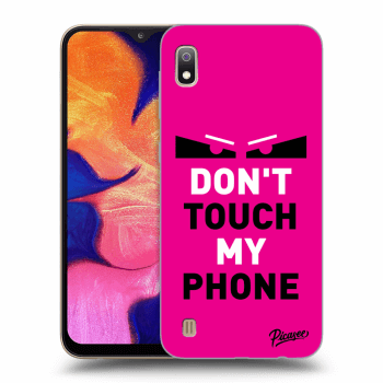 Hülle für Samsung Galaxy A10 A105F - Shadow Eye - Pink