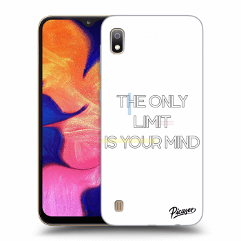 Picasee Samsung Galaxy A10 A105F Hülle - Transparentes Silikon - The only limit is your mind