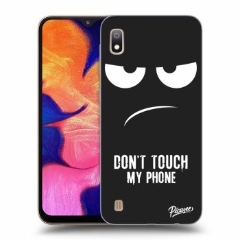Hülle für Samsung Galaxy A10 A105F - Don't Touch My Phone