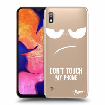 Hülle für Samsung Galaxy A10 A105F - Don't Touch My Phone