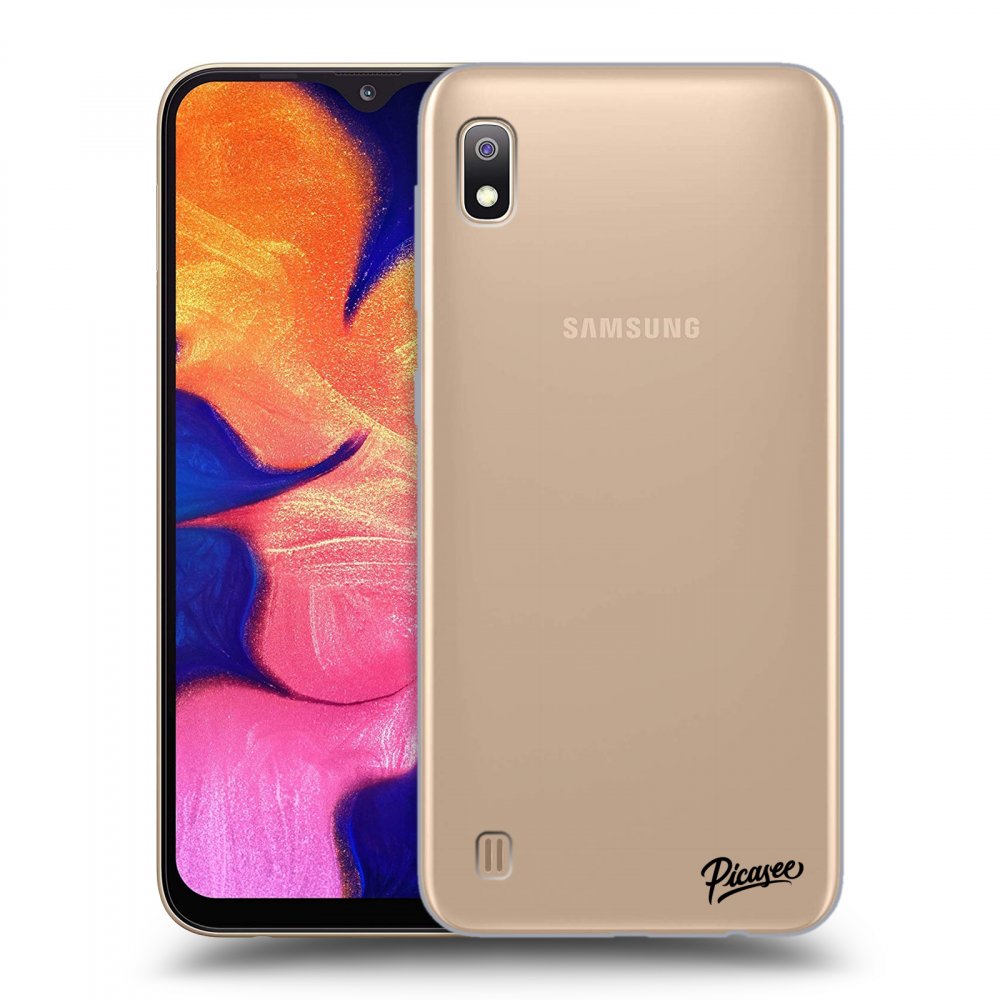 Picasee Samsung Galaxy A10 A105F Hülle - Transparentes Silikon - Clear