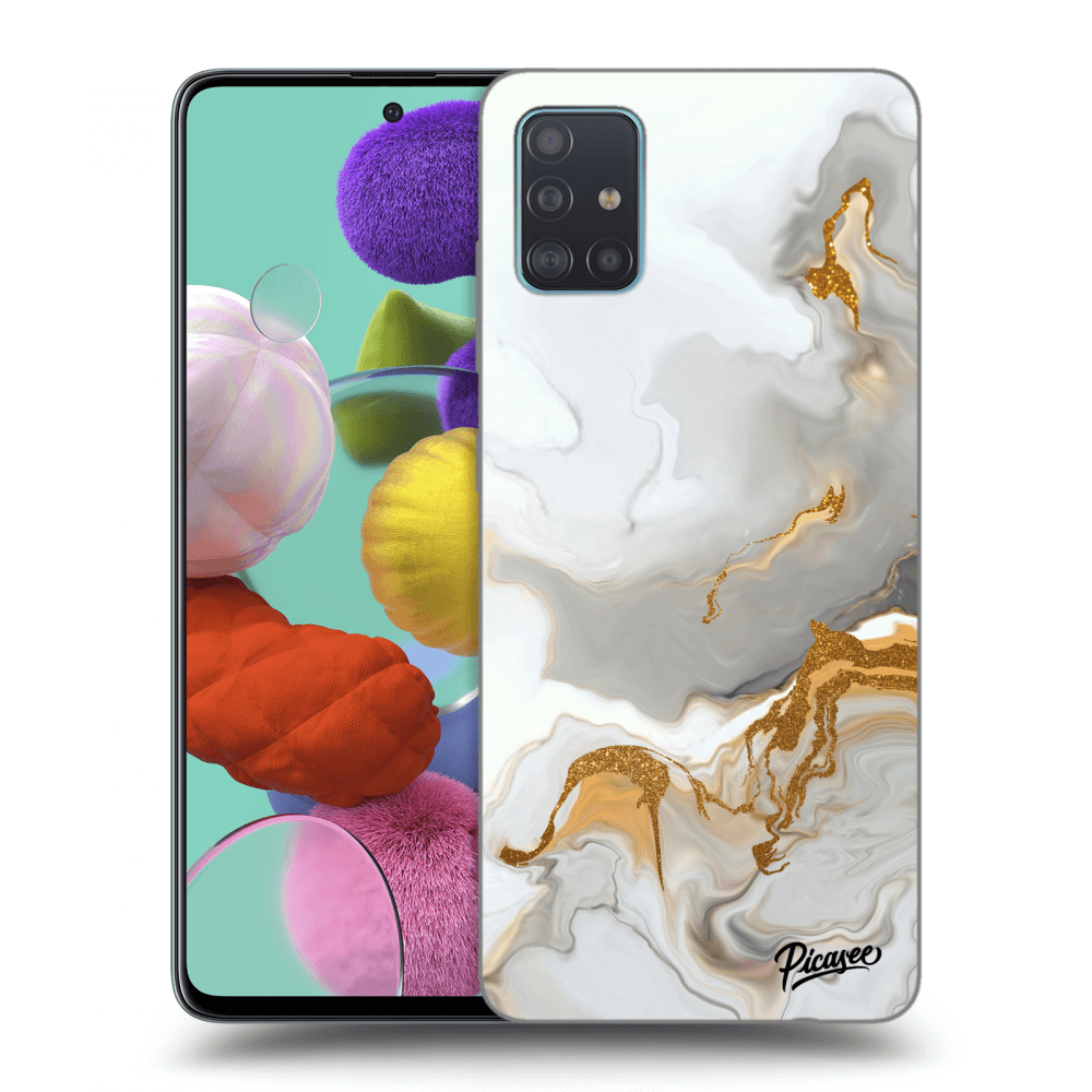 Picasee Samsung Galaxy A51 A515F Hülle - Transparentes Silikon - Her