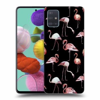 Picasee ULTIMATE CASE für Samsung Galaxy A51 A515F - Flamingos