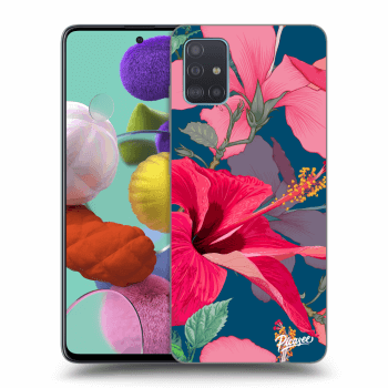 Hülle für Samsung Galaxy A51 A515F - Hibiscus