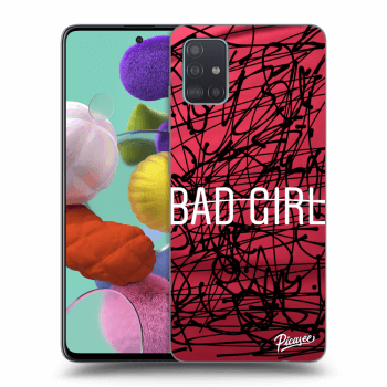 Picasee Samsung Galaxy A51 A515F Hülle - Schwarzes Silikon - Bad girl