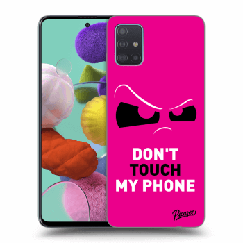Hülle für Samsung Galaxy A51 A515F - Cloudy Eye - Pink