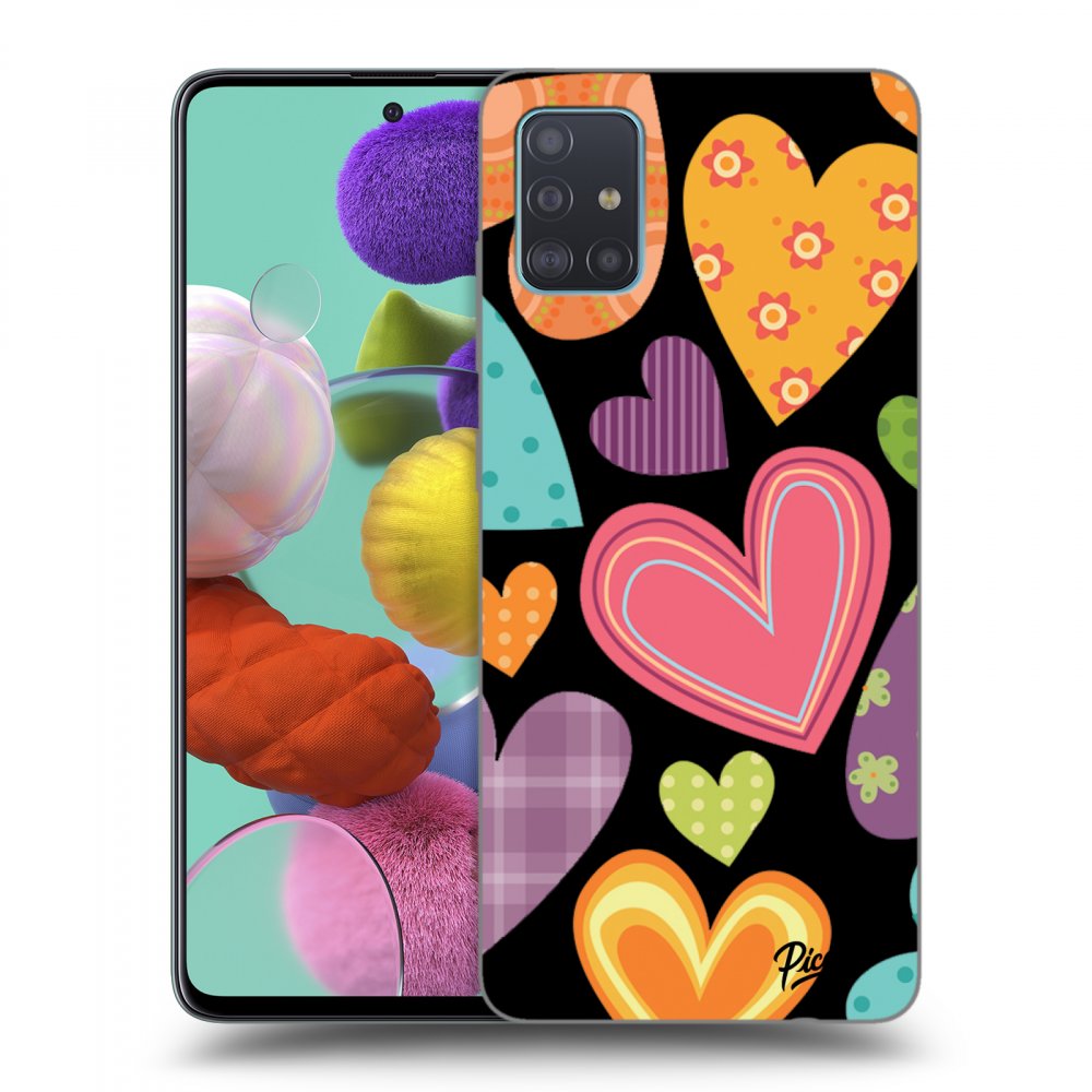 Picasee ULTIMATE CASE für Samsung Galaxy A51 A515F - Colored heart