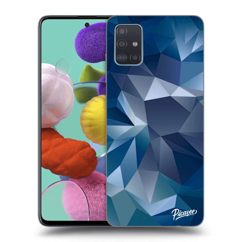 Picasee Samsung Galaxy A51 A515F Hülle - Schwarzes Silikon - Wallpaper