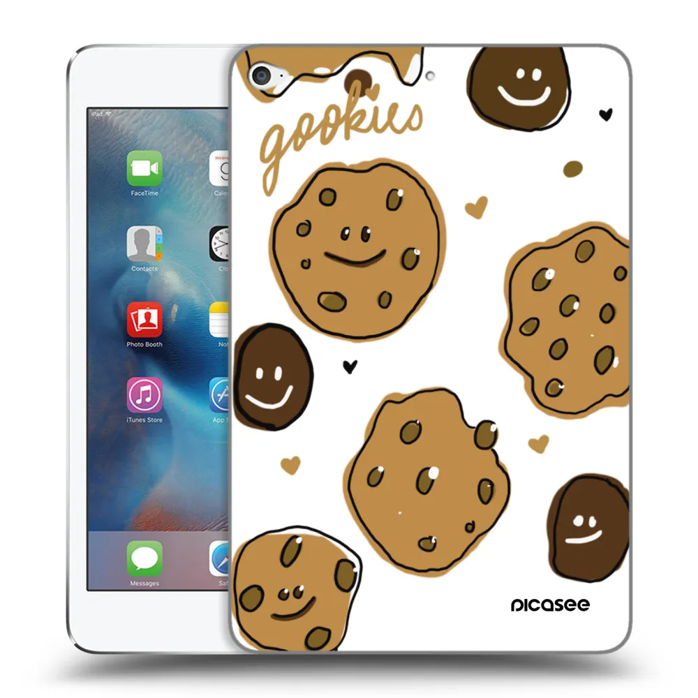 Picasee transparente Silikonhülle für Apple iPad mini 4 - Gookies