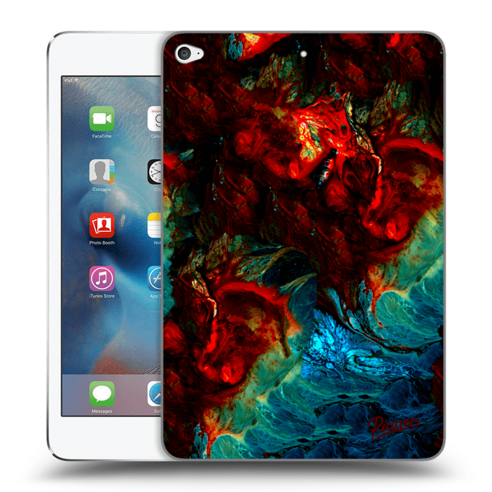 Picasee transparente Silikonhülle für Apple iPad mini 4 - Universe