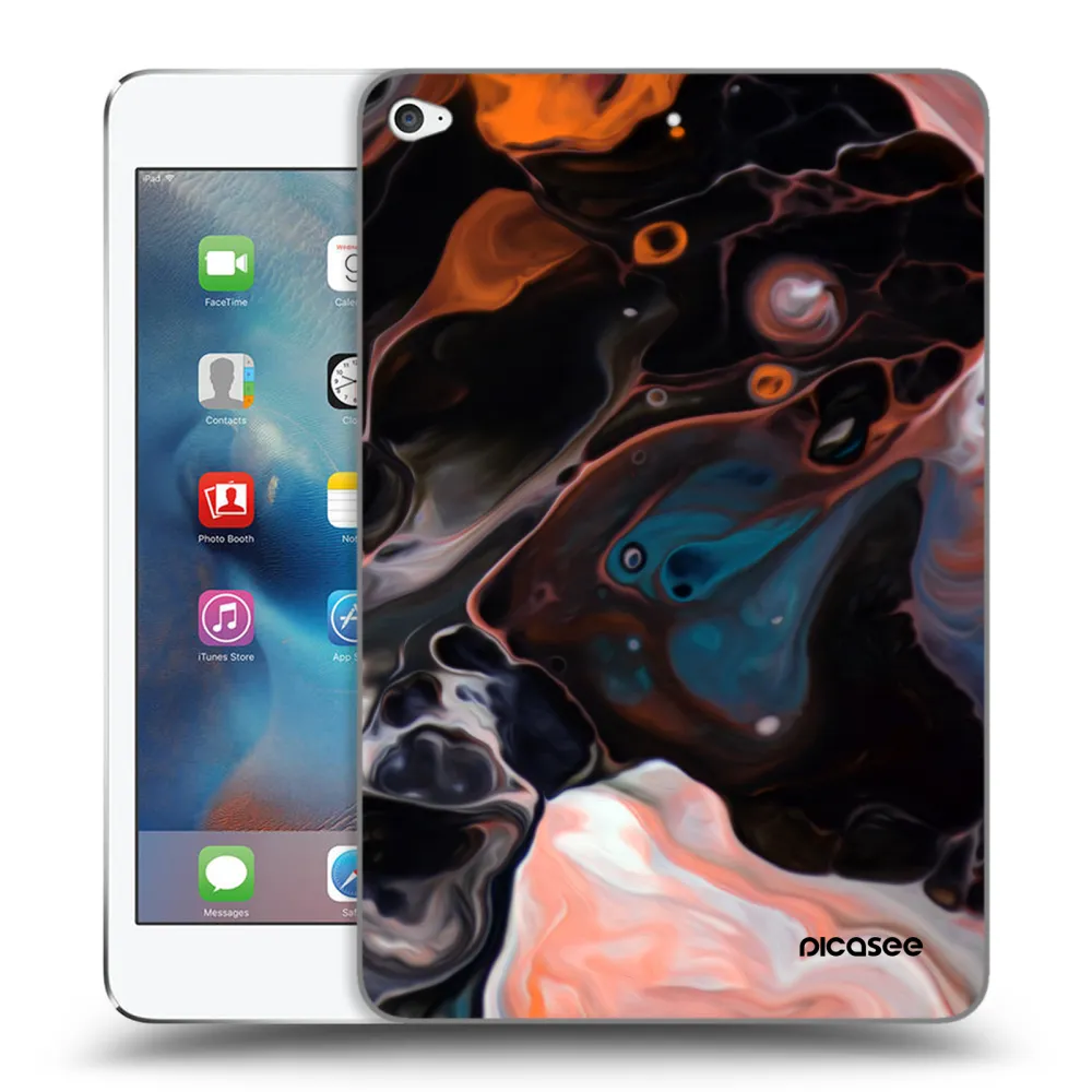 Picasee transparente Silikonhülle für Apple iPad mini 4 - Cream