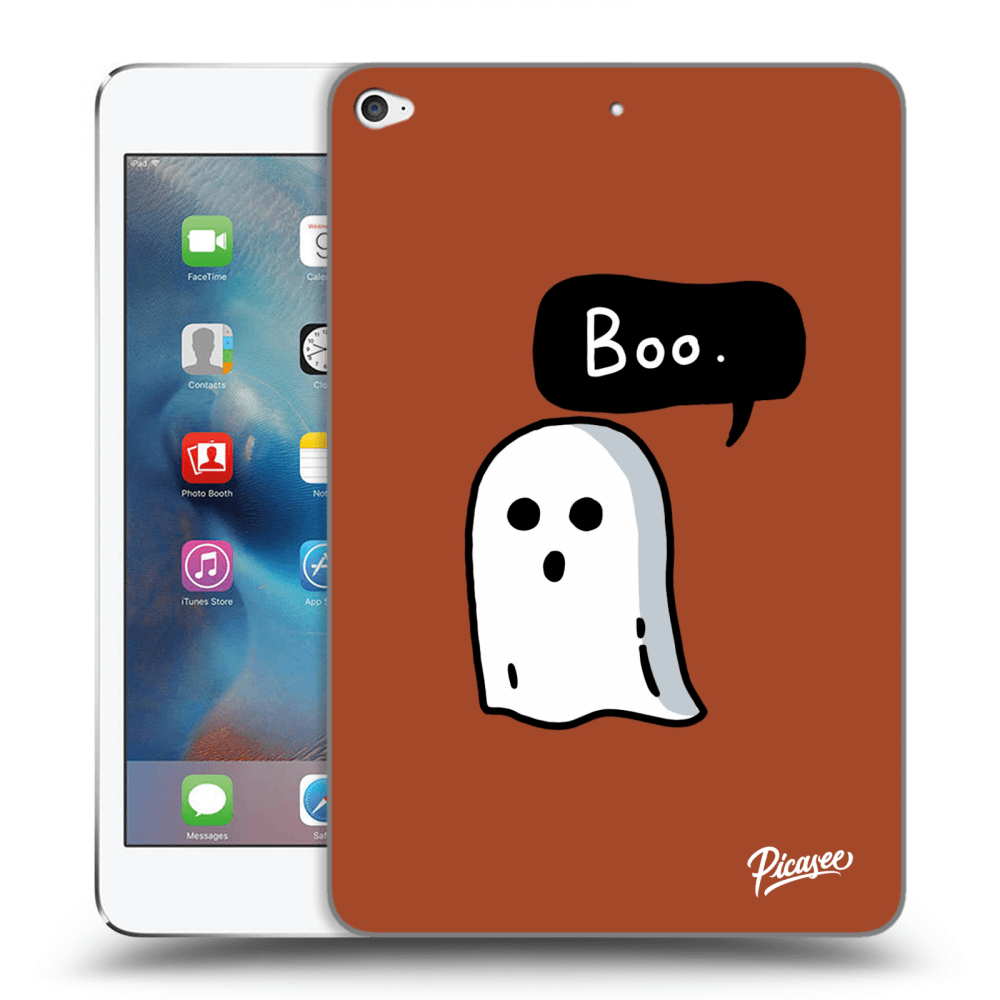 Picasee transparente Silikonhülle für Apple iPad mini 4 - Boo