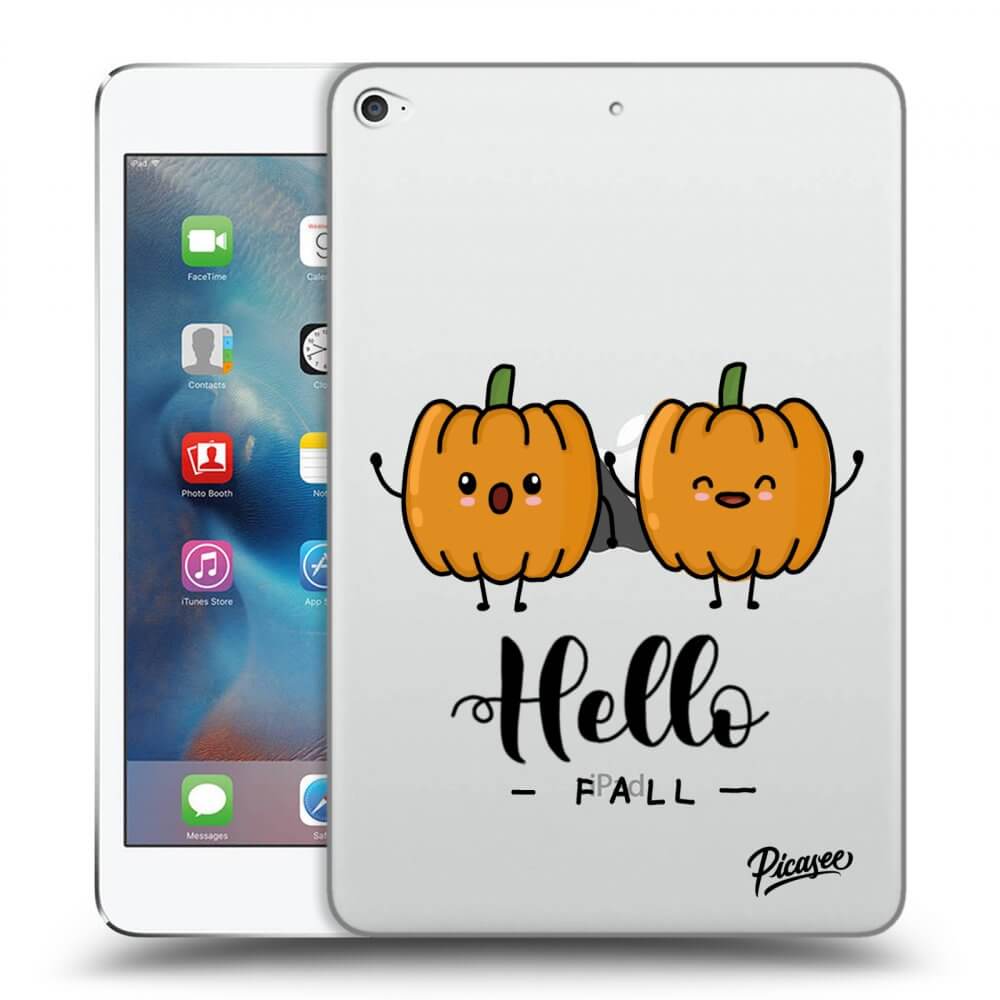 Picasee transparente Silikonhülle für Apple iPad mini 4 - Hallo Fall