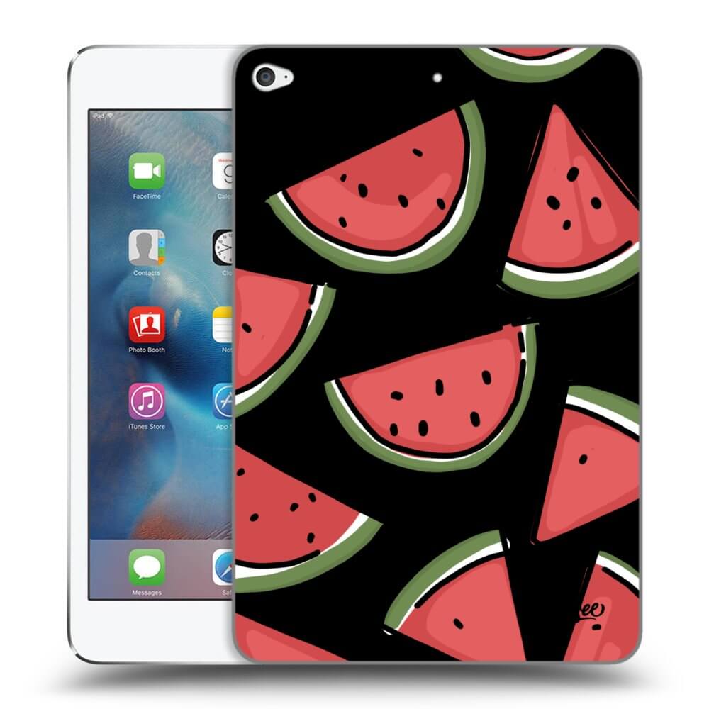 Picasee Schwarze Silikonhülle für Apple iPad mini 4 - Melone