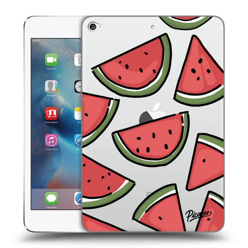Picasee transparente Silikonhülle für Apple iPad mini 4 - Melone