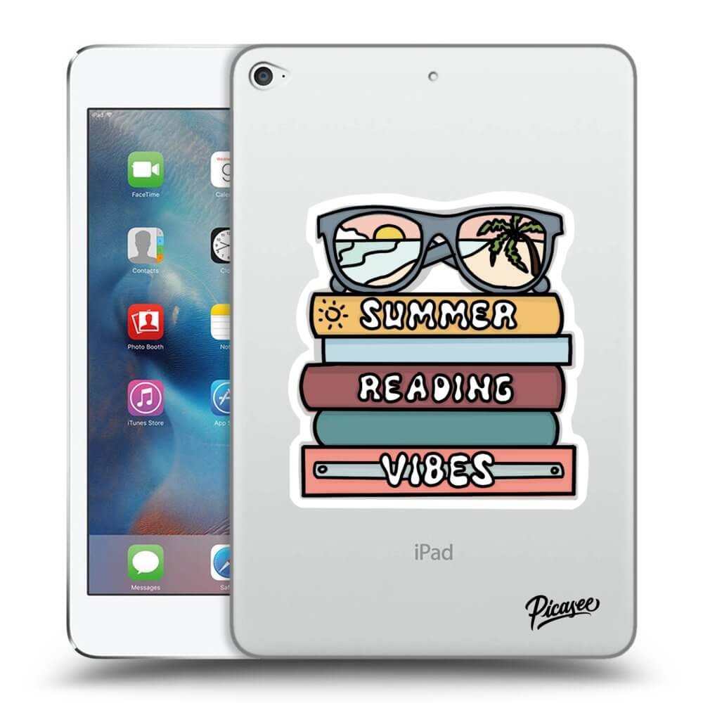 Picasee Schwarze Silikonhülle für Apple iPad mini 4 - Summer reading vibes