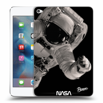 Picasee Schwarze Silikonhülle für Apple iPad mini 4 - Astronaut Big