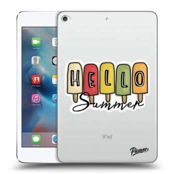 Picasee transparente Silikonhülle für Apple iPad mini 4 - Ice Cream