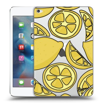 Picasee transparente Silikonhülle für Apple iPad mini 4 - Lemon
