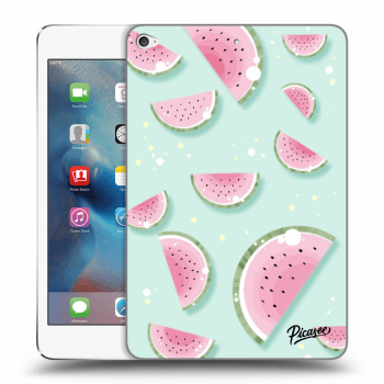 Picasee Schwarze Silikonhülle für Apple iPad mini 4 - Watermelon 2