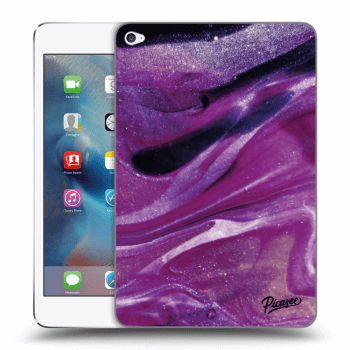 Hülle für Apple iPad mini 4 - Purple glitter