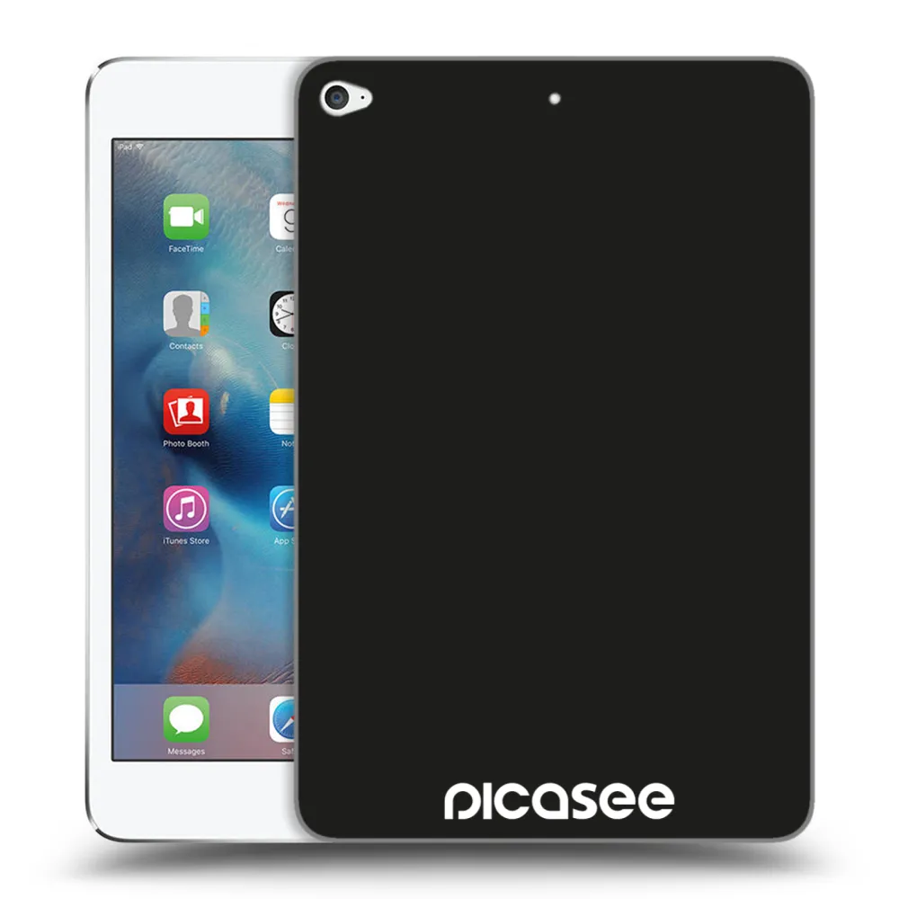 Picasee transparente Silikonhülle für Apple iPad mini 4 - Picasee