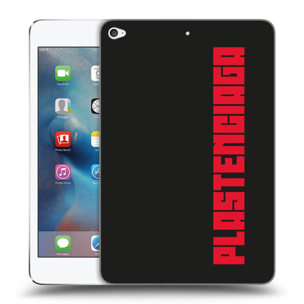 Picasee transparente Silikonhülle für Apple iPad mini 4 - Plastenciaga