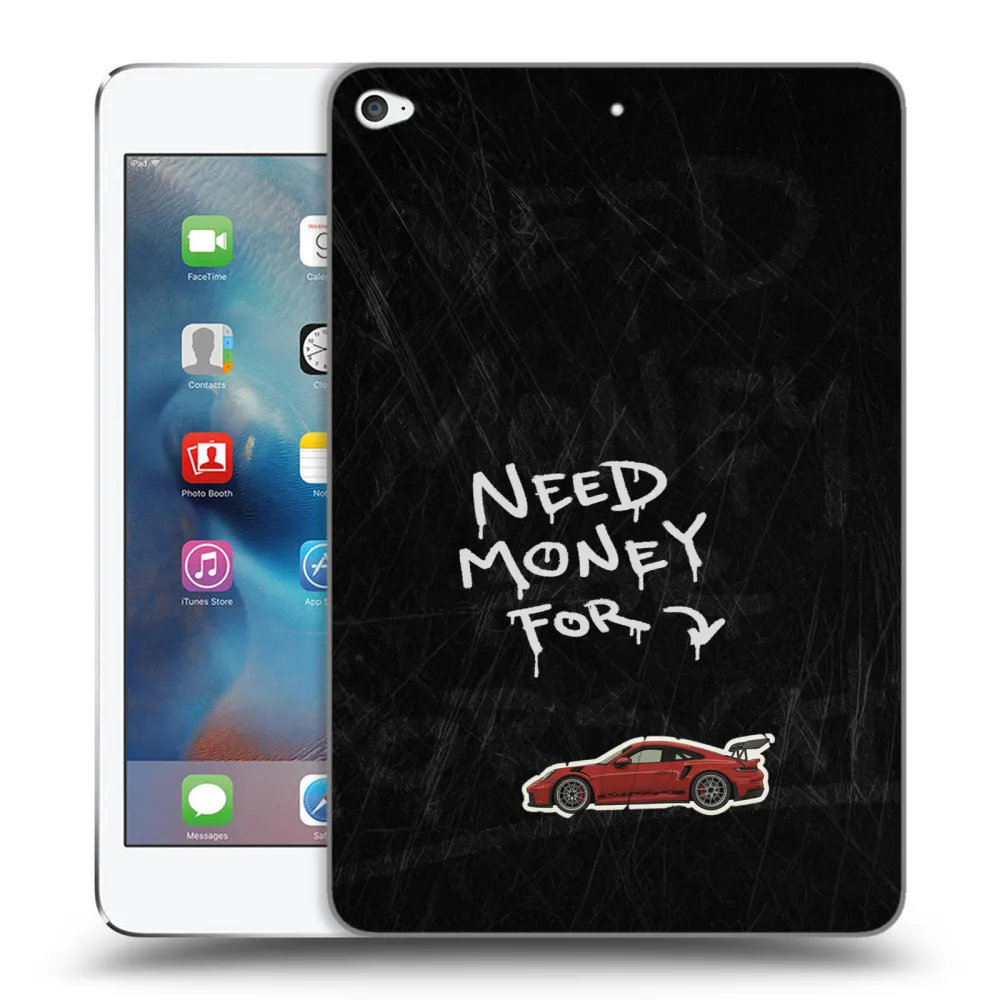 Picasee transparente Silikonhülle für Apple iPad mini 4 - Track Mode