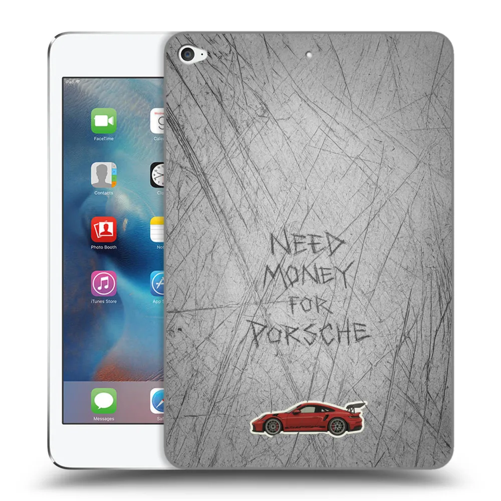 Picasee transparente Silikonhülle für Apple iPad mini 4 - Garage Scratch