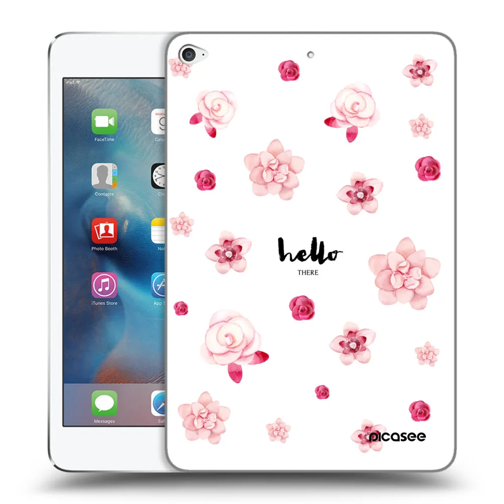 Picasee transparente Silikonhülle für Apple iPad mini 4 - Hello there