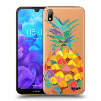 Picasee Huawei Y5 2019 Hülle - Transparentes Silikon - Pineapple